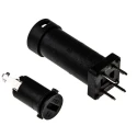 Schurter 16A PCB Mount Fuse Holder, 1P-Pole for 5 x 20 mm Fuse, 250V AC, Thermoplastic Body, Model 3101.0040