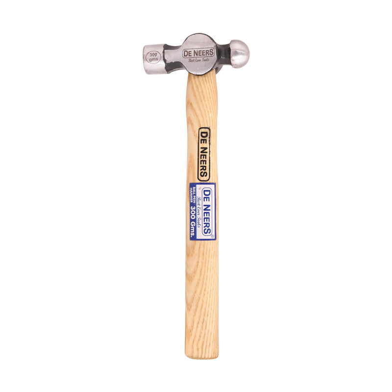 de-neers-100-g-ball-pein-cross-pein-hammer-with-wooden-handle-61519