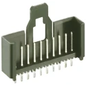Lumberg Minimodul Series Straight Through Hole PCB Header, 8 Contacts, 2.5 mm Pitch, 1 Row, Shrouded 2,5 MSF 08