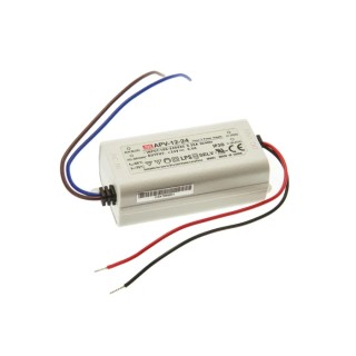 MEAN WELL IP30 1 Output Constant Voltage LED Driver 24V 12W 0.5A 