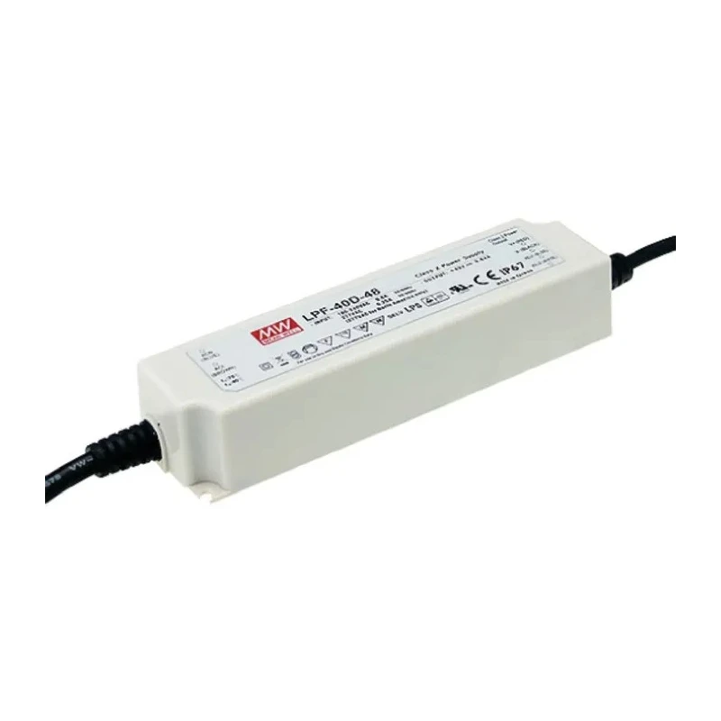 MEAN WELL Dimmable Constant Voltage LED Driver, 36V, 40.32W, 1.12A, 5 Outputs, IP67 Waterproof Enclosure 