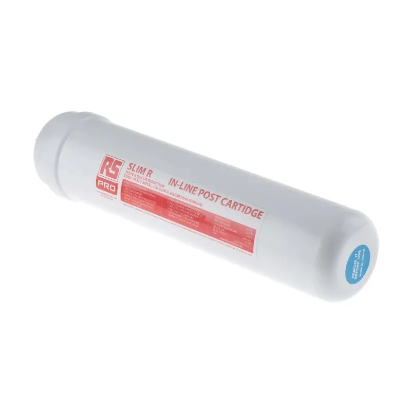 RS PRO Water Filter Cartridge with Carbon and Resin Media for Under-Sink Use, 50 mm Diameter, 230 mm Length, Max 738-2725