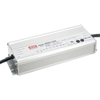 MEAN WELL IP67 Dimmable 5 Output LED Driver, 48V, 321.6W, 6.7A Constant Voltage PWM Resistance 