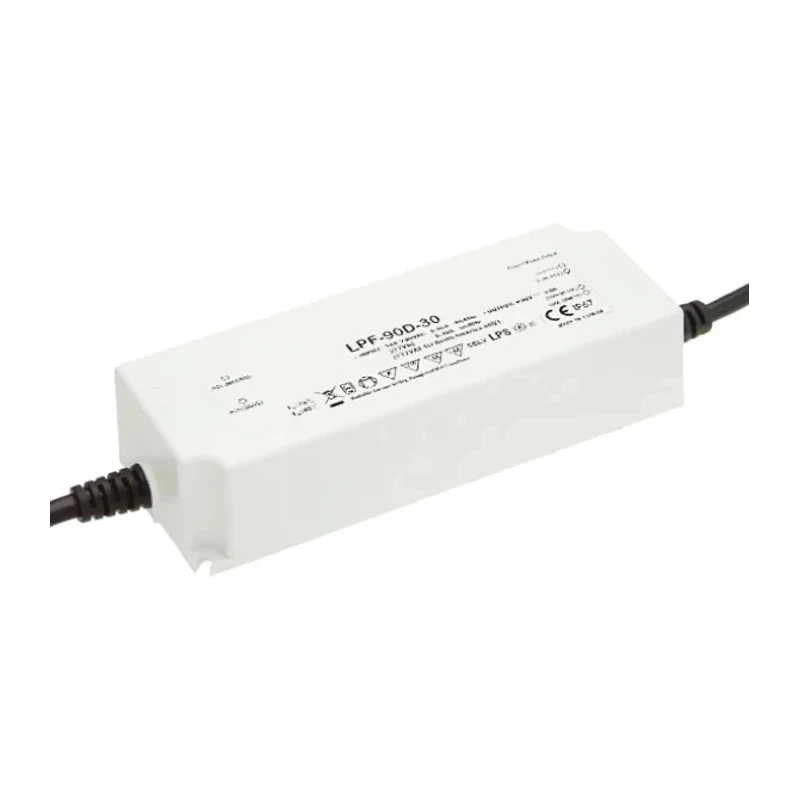 MEAN WELL IP67 Waterproof 1 Output LED Driver, 15V, 75W, 5A Constant Voltage 
