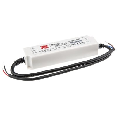 MEAN WELL IP67 1 Output LED Driver 48V 60W 1.25A Constant Voltage Enclosed 