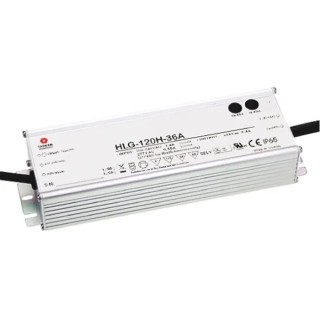 MEAN WELL IP65 Waterproof 1 Output Constant Voltage LED Driver 15V 120W 8A with Potentiometer Dimming 
