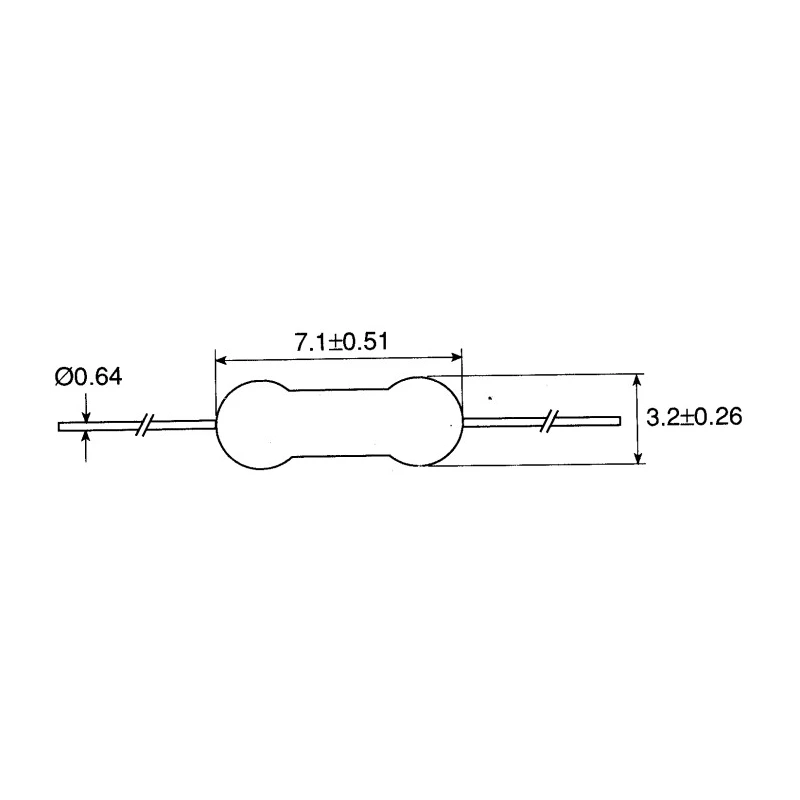 Littelfuse Non-Resettable Wire Ended Fuse Axial 7A 125 V AC 125 V DC Ceramic Body 0473007.MRT1L