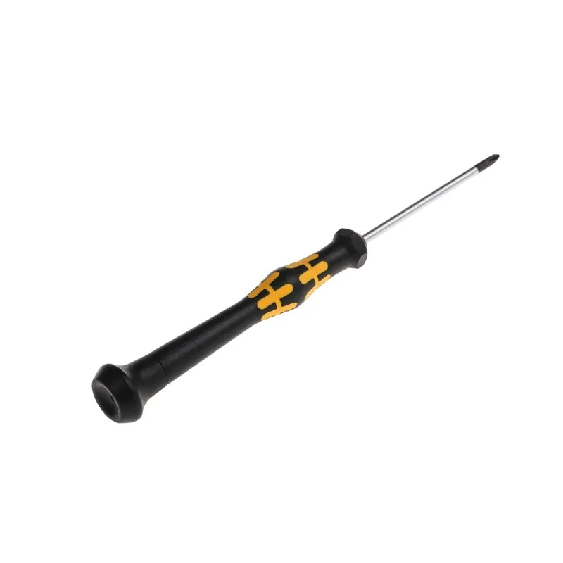 Wera Precision Screwdriver PH0 Tip 60 mm Blade Bi-Material Handle ESD Safe 05030111001