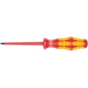Wera Insulated Screwdriver with T5 Tip 80mm Blade, VDE 1000V Approved, Bi-Material Handle, 161mm Overall Length 05006181001