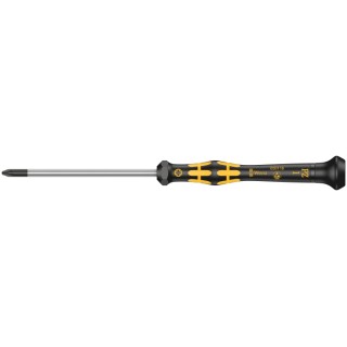 Wera Precision Screwdriver PZ1 Tip 80 mm Blade Bi-Material Handle ESD Safe 177mm Overall 05030116001