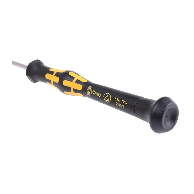 Wera Precision Screwdriver T5 Tip, 40 mm Blade, 137 mm Overall 05030121001