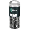 Wera Screwdriver Bit Set PH2 Tip, 1/4 in Hex Drive, Stainless Steel, 100 Pieces 05072441001