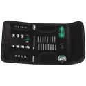 Wera 26-Piece 1/4 in Hexagon Socket Set Brushed Chrome Plated CZ 05051045001