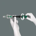 Wera 26-Piece 1/4 in Hexagon Socket Set Brushed Chrome Plated CZ 05051045001