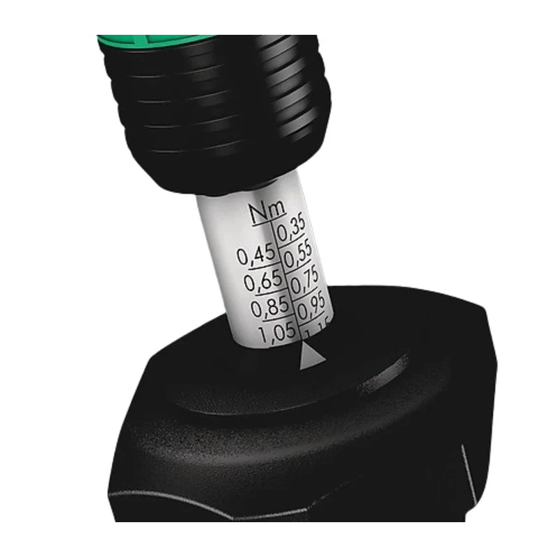 Wera Torque Screwdriver Hex-Plus Slotted Torx Torx Plus Torque Screwdriver & Bit Set 0.3 to 3 Nm 1/4 in Drive ±6 05074738001