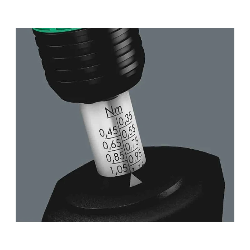 Wera Torque Screwdriver Hex-Plus Slotted Torx Torx Plus Torque Screwdriver & Bit Set 0.3 to 3 Nm 1/4 in Drive ±6 05074738001