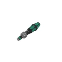 Wera 1/4 in Hex Ratchet Screwdriver, Bi-Material Handle, 150 mm Length, Reversible Switchover Ring, ESD Safe 05051461001