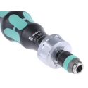 Wera 1/4 in Hex Ratchet Screwdriver, Bi-Material Handle, 150 mm Length, Reversible Switchover Ring, ESD Safe 05051461001