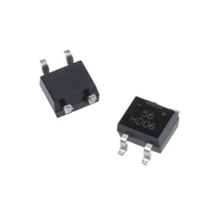 DiodesZetex Bridge Rectifier 600 V 30 A 4-Pin Surface Mount Mini-DIP HD06-T