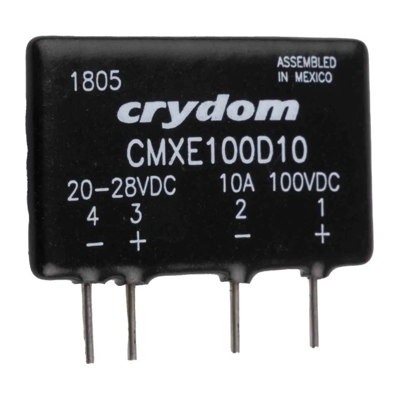 Crydom CMX Series Solid State Relay, 10A Load, PCB Mount, 100 V dc Load, 28V dc Control CMXE100D10