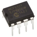 Microchip 12 Bit Digital-to-Analogue Converter Resistor String Architecture Microwire SPI Interface 8-Pin PDIP MCP4921-E/P