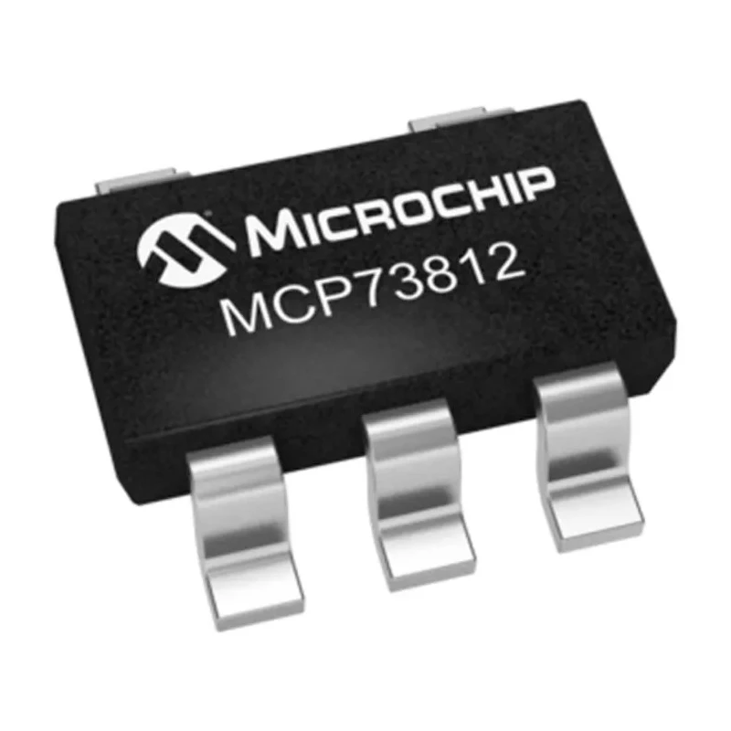 Microchip Battery Charge Controller IC 3.75 V to 6V Input 4.2V Output 500 mA SOT-23 5-Pin MCP73812T-420I/OT