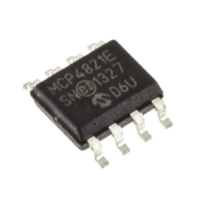 Microchip 12 Bit SPI Digital to Analogue Converter DAC MCP4821-E/SN