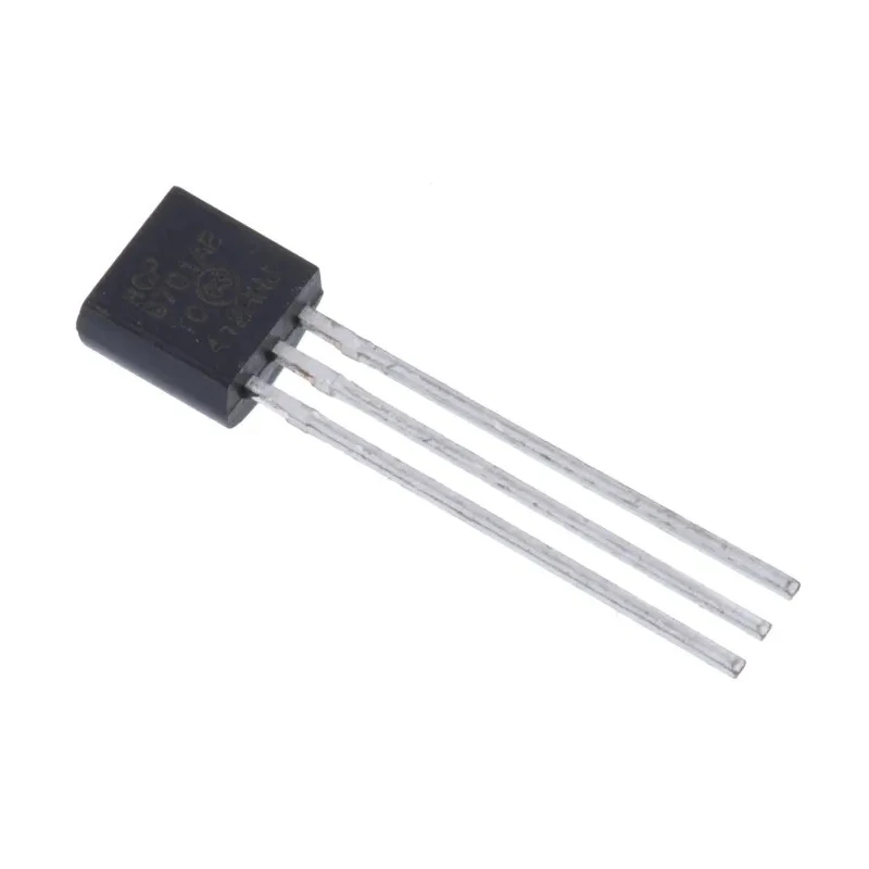 Microchip Series Voltage Output Voltage Temperature Sensor, Through Hole Mount, Analogue, ±1°C Accuracy, 3-Pin TO-92 MCP9701