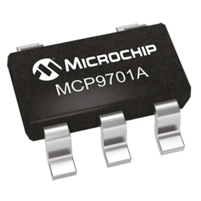 Microchip MCP9701AT Series Voltage Output Temperature Sensor Surface Mount 5-Pin SC-70 MCP9701AT