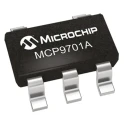Microchip MCP9701AT Series Voltage Output Temperature Sensor, Analogue, Surface Mount, ±1°C Accuracy, 5-Pin SC-70 MCP9701AT