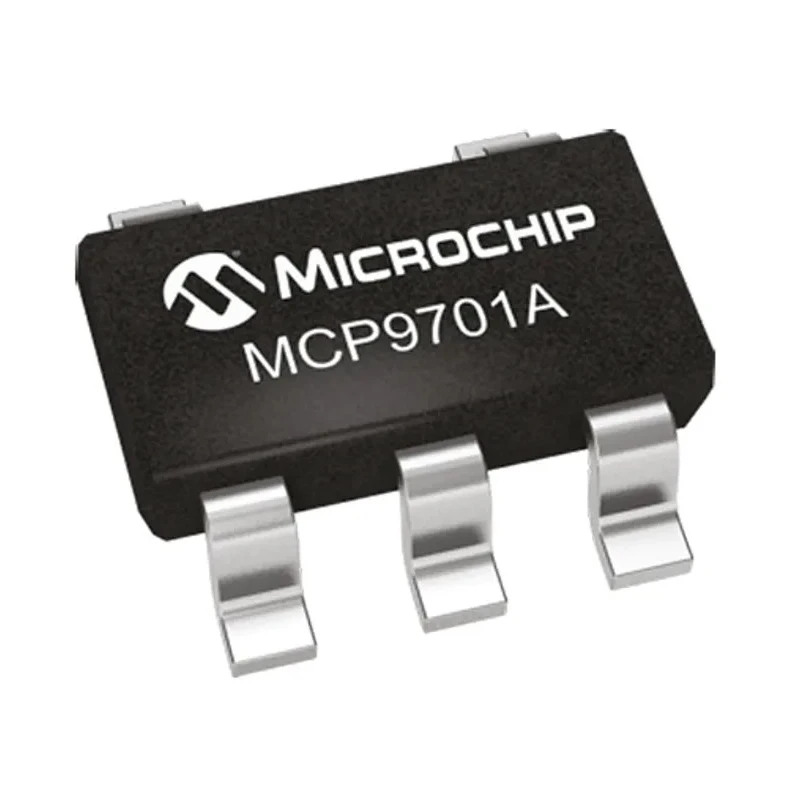 Microchip MCP9701AT Series Voltage Output Temperature Sensor, Analogue, Surface Mount, ±1°C Accuracy, 5-Pin SC-70 MCP9701AT