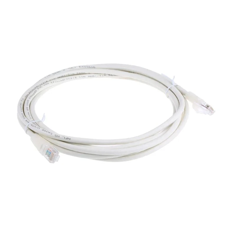 RS PRO Cat5e Ethernet Cable 3 m White RJ45 Male to RJ45 Male U/UTP PVC 738-8449
