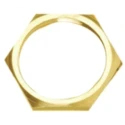 Kopex Lock Nut Conduit Fitting, 25 mm Nominal Size, M25 Thread, Brass Metallic WHMB05 7TCA297020R0381 7TCA297020R0381 WHMB05