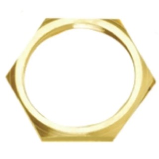 Kopex Lock Nut Conduit Fitting, 25 mm Nominal Size, M25 Thread, Brass Metallic WHMB05 7TCA297020R0381 7TCA297020R0381 WHMB05