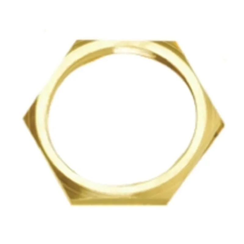 Kopex Lock Nut Conduit Fitting, 25 mm Nominal Size, M25 Thread, Brass Metallic WHMB05 7TCA297020R0381 7TCA297020R0381 WHMB05