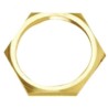 Kopex Lock Nut Conduit Fitting, 25 mm Nominal Size, M25 Thread, Brass Metallic WHMB05 7TCA297020R0381 7TCA297020R0381 WHMB05