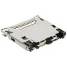 Hirose DM3 8 Way Right Angle Hinged MicroSD Memory Card Connector, Solder DM3C-SF