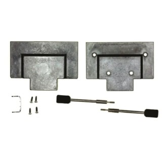 TE Connectivity III Series Zinc Straight D-Sub Backshell, 68 Way 5786152-3