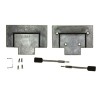 TE Connectivity III Series Zinc Straight D-Sub Backshell, 68 Way 5786152-3