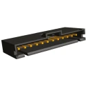 TE Connectivity AMPMODU MTE Series Straight Through Hole PCB Header 12 Contacts 2.54 mm Pitch 1 Row Shrouded 6-104363-1