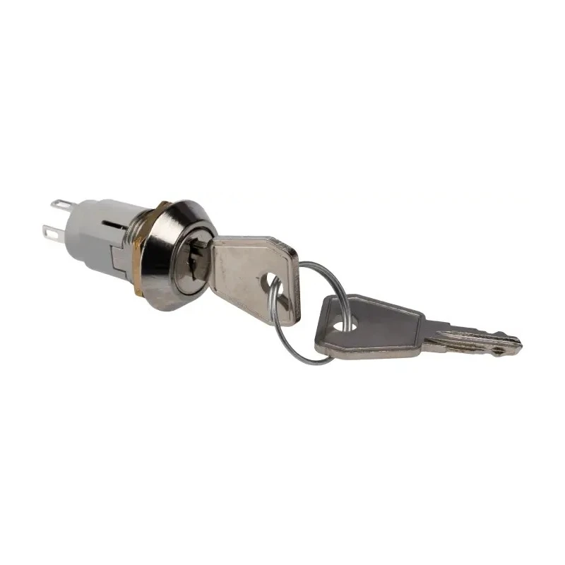 Lorlin Key Switch SPDT 1A 2-Way Common-Key Fibreglass Reinforced Polyamide HRL-5-E-S-2-RS