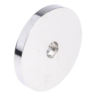 RS PRO Counterpart for 40 mm Holding Magnet, Nickel-Plated Steel Disc, Diameter 50 mm 739-3251
