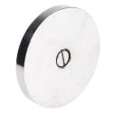 RS PRO Counterpart for 40 mm Holding Magnet, Nickel-Plated Steel Disc, Diameter 50 mm 739-3251