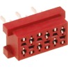 Amphenol Communications Solutions TMM Series Straight Through Hole PCB Socket 20-Contact 2 Row 2.54 mm Pitch TMM-4-0-20-1