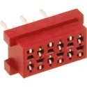 Amphenol Communications Solutions TMM Series Straight Through Hole PCB Socket 20-Contact 2 Row 2.54 mm Pitch TMM-4-0-20-1