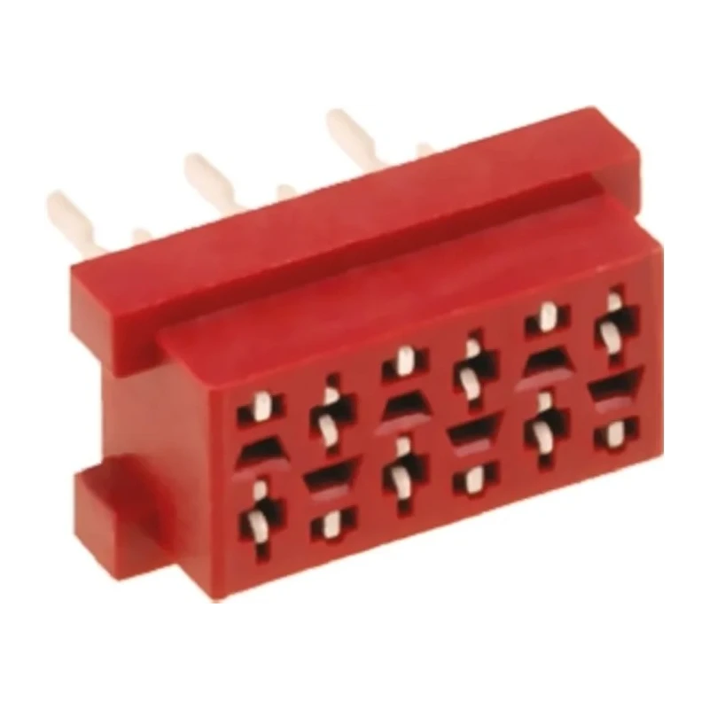 Amphenol Communications Solutions TMM Series Straight Through Hole PCB Socket 20-Contact 2 Row 2.54 mm Pitch TMM-4-0-20-1