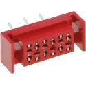 Amphenol Communications Solutions TMM Series Straight Through Hole PCB Socket 10-Contact 2 Row 2.54 mm Pitch TMM-4-L-10-1