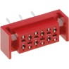 Amphenol Communications Solutions TMM Series Straight Through Hole PCB Socket 6-Contact 2 Row 2.54 mm Pitch TMM-4-L-06-1
