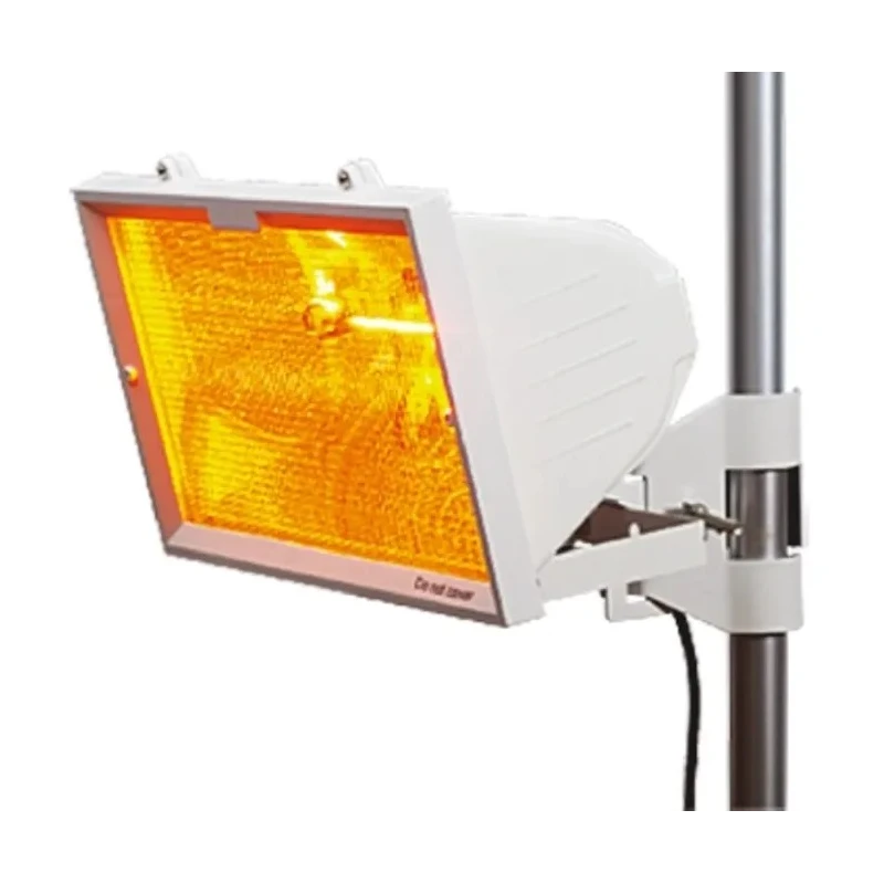 Knightsbridge 1.3 kW Infrared Heater, Pillar Mount, Type G British 3-Pin Plug HEOD1309W