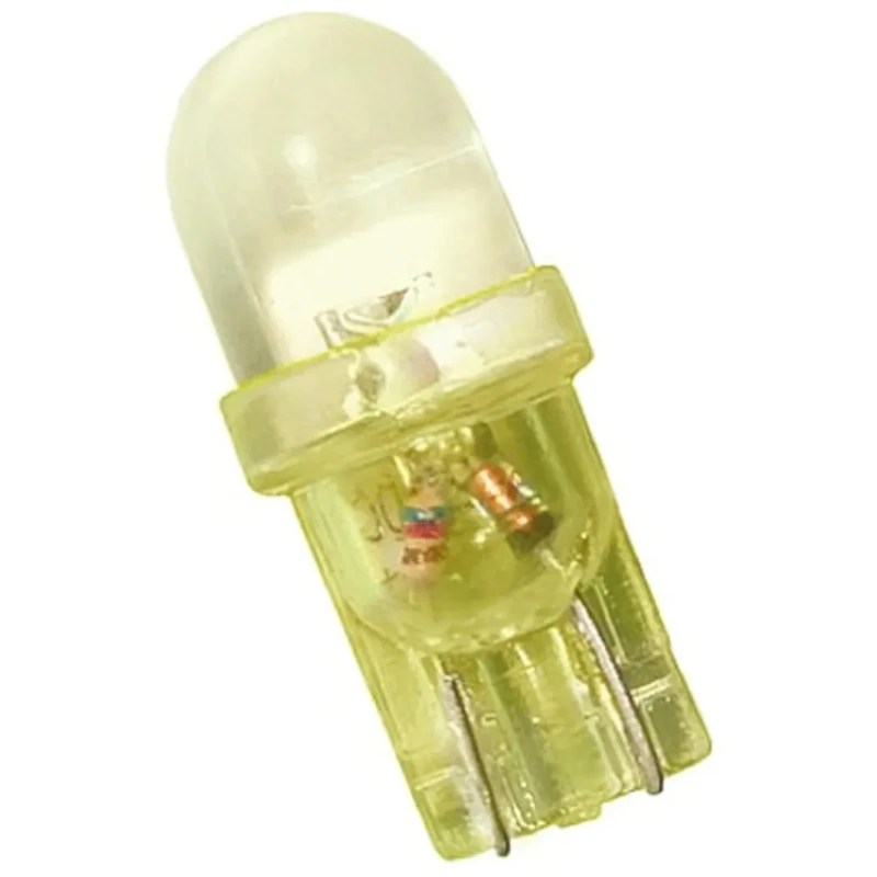 JKL Components Yellow Indicator Lamp 24V Wedge Base 10 mm Diameter LE-0509-02Y